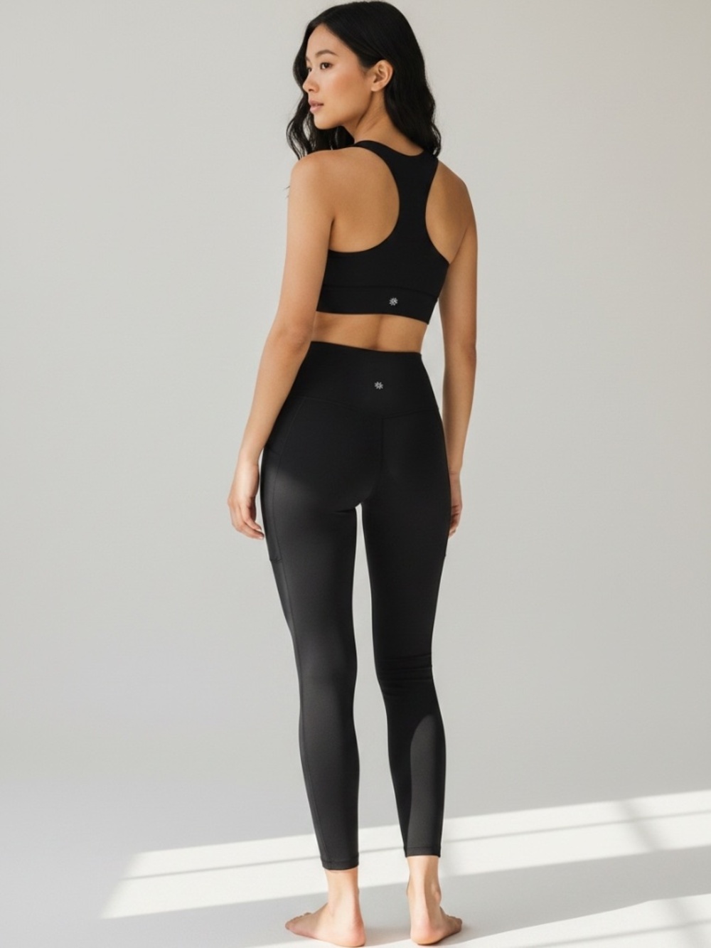 Athleta Salutation Stash Pocket High Rise Leggings (L)